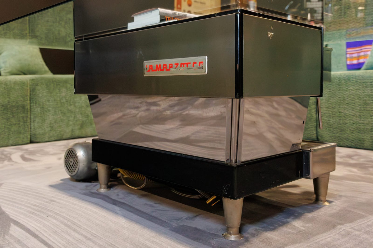 The La Marzocco espresso machine at the bar